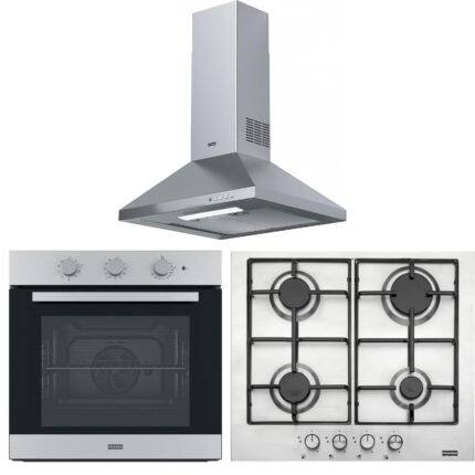 Franke Inox Ankastre Set (FDL 6165 XS-FSL 82 H XS-FHNL 604 4G XS E)