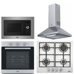 Franke Inox Ankastre Set (FDL 6165 XS-FSL 82 H XS-FHNL 604 4G XS E-FSL 20 MW XS)