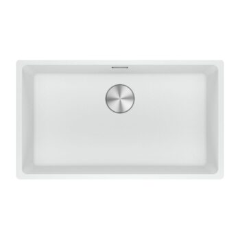 Franke Maris MRG 110-72 Granit Eviye-Active Plus Doccia 2.0 Armatür-Sıvı Sabunluk Üçlü Set Bianco - Görsel 2