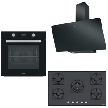 Franke Siyah Ankastre Set (FPJ 915 V BK A-FHNS 905 4G TC B-FSL 86 H BK)