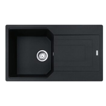 Franke Urban UBG 611-86 Nero Granit Eviye-Active Plus Doccia 2.0 Nero Batarya Seti - Görsel 2