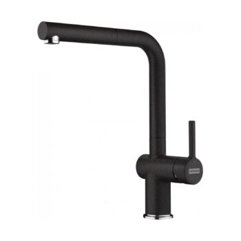 Franke Urban UBG 611-86 Nero Granit Eviye-Active Plus Doccia 2.0 Nero Batarya Seti - Görsel 3