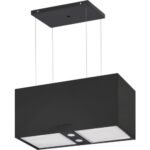 GL General GLD 1070SA Elegance 70 cm Ada Siyah Davlumbaz