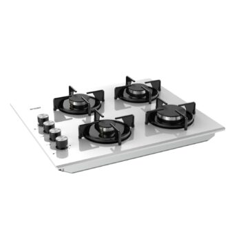 Tecna 6661 Beyaz Cam Set Üstü Gazlı Ocak - Görsel 2