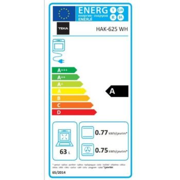 Teka Ankastre Set Beyaz ( Hak 625 Wh - ATV 60 Wh- GBC 64002 KBC Wh) - Görsel 5
