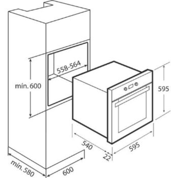 Teka Ankastre Set Beyaz ( Hak 625 Wh - ATV 60 Wh- GBC 64002 KBC Wh) - Görsel 8