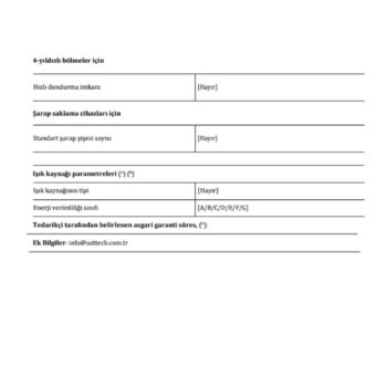 Tecna CF3320 TYE 3305 Dual Yatay Derin Dondurucu 305 L - Görsel 6