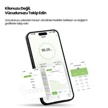 Relux RBS2000 Akıllı Vücut Analiz Tartısı Baskül - Görsel 2