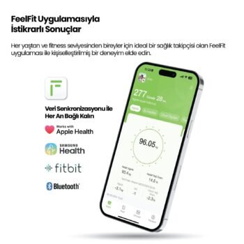 Relux RBS2000 Akıllı Vücut Analiz Tartısı Baskül - Görsel 4