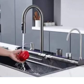 Fleko Lıght Akıllı Şelale Teknolojik Eviye Seti - Görsel 3