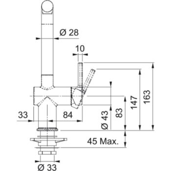 Franke Actıve Plus Doccia 2.0 Spiralli Armatür Sahara Mutfak Eviye Bataryası - Görsel 3