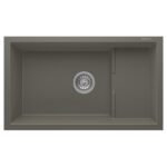 Real Stone P017 Patara Gri Granit Mutfak Eviyesi 77x46