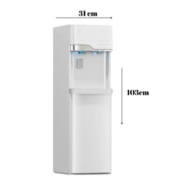 AQUAMARA Buz Makinalı Su Sebili LYCZ629 Beyaz - Görsel 2