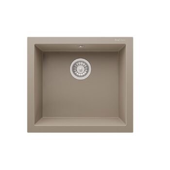 Real Stone K005 Gordion 52 Cappuccino Granit Mutfak Eviyesi 52x47 cm