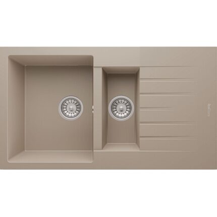 Real Stone P005 Troya 100 Cappucino Granit Mutfak Eviyesi 100x50 cm