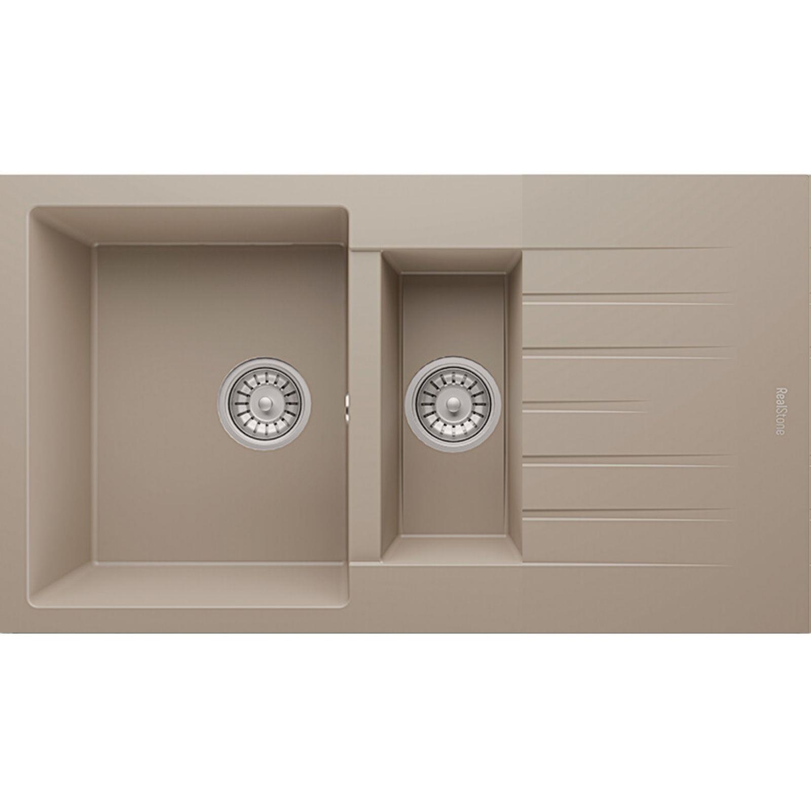 real-stone-p005-troya-100-cappucino-granit-mutfak-eviyesi-100x50-cm-6497.jpg Real Stone P005 Troya 100 Cappucino Granit Mutfak Eviyesi 100x50 cm - Görsel 1