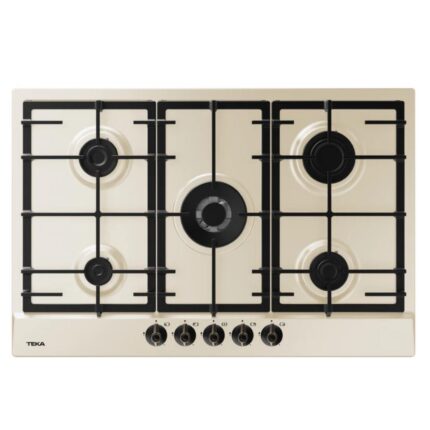 Teka GSC 75330 RBC VN 75cm Country 5 Gözlü Krem Ankastre Ocak