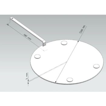 İndüksiyon Ocak Altlığı 24 cm - Görsel 9