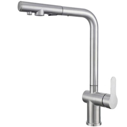 Fleko Riva Inox Spiralli Arıtmalı Mutfak Eviye Bataryası