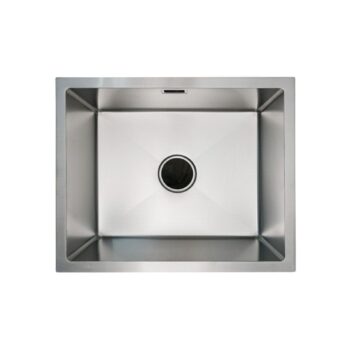 GL General 40x45 Antrasit Petek Dokulu Çelik Mutfak Eviyesi 304 Paslanmaz Çelik 1mm - Görsel 2