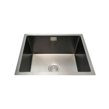 GL General 40x45 Antrasit Petek Dokulu Çelik Mutfak Eviyesi 304 Paslanmaz Çelik 1mm - Görsel 3