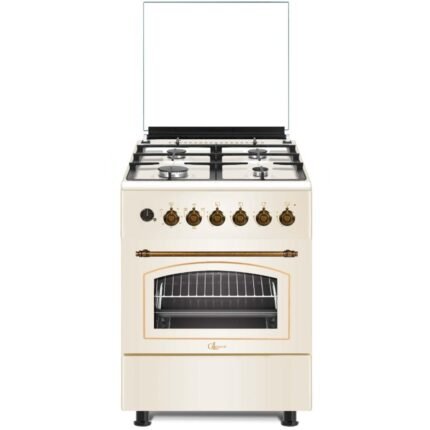 GL General GLF 6040RK 60 CM Kuzine Rustik Krem Fırın