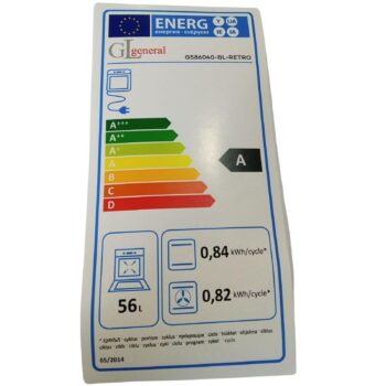 GL General GLF 6040RK 60 CM Kuzine Rustik Krem Fırın - Görsel 3