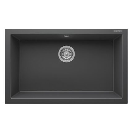 Real Stone K Serisi K013 Eviye Antrasit 77×47,5 cm Tezgah Altı