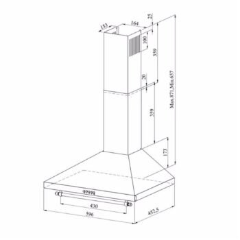 GL General 60 cm Krem Kuzine Set (GLD 022RK-GLF 6040RK) - Görsel 3