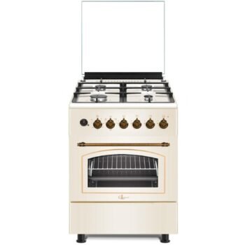 GL General 60 cm Krem Kuzine Set (GLD 022RK-GLF 6040RK) - Görsel 4