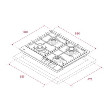 Teka Country Antrasit Ankastre Set (HAK 627 R AT-Dos 60.2 AT-GSC 64320 RBC AT) - Görsel 6