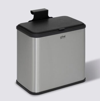 5five Simply Smart Dolap İçi Compact 5LT. Çöp Kovası Çelik