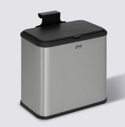 5five Simply Smart Dolap İçi Compact 5LT. Çöp Kovası Çelik