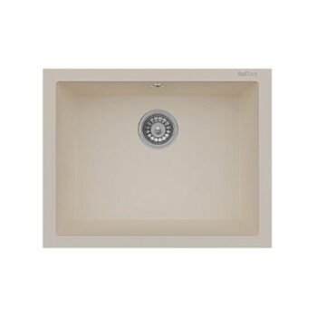 Real Stone K012 Gordion 60 Krem Granit Mutfak Eviyesi 60x47,50 cm