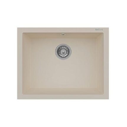 Real Stone K012 Gordion 60 Krem Granit Mutfak Eviyesi 60x47,50 cm