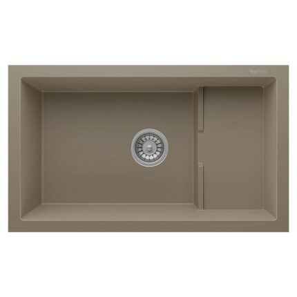 Real Stone P017 Cappucino Granit Mutfak Eviyesi 77x46