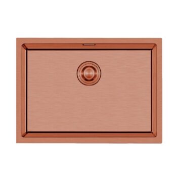 Crauf Stella 4449 PVD Bakır 40x45 El Yapımı Paslanmaz Çelik Mutfak Eviyesi