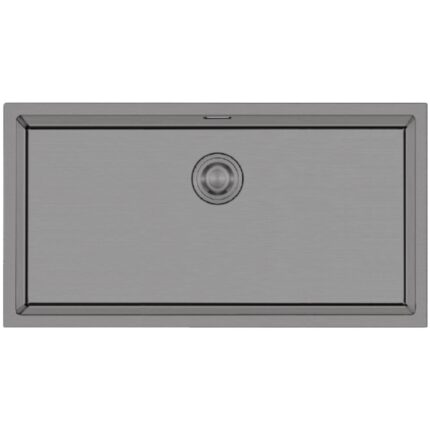 Crauf Stella 4470 PVD Mat Gri Paslanmaz Çelik Mutfak Eviyesi