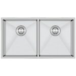 Crauf Stella 4580 PVD Inox 2 Gözlü Paslanmaz Çelik Mutfak Eviyesi