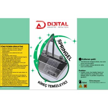 Dijital Ankastre Kireç Sökücü Temizleyici - Görsel 2