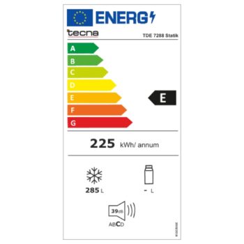 Tecna TDE 7288 Statik Dikey Derin Dondurucu Beyaz - Görsel 3