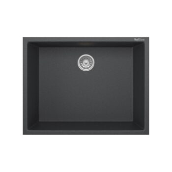 Real Stone K012 Siyah Mutfak Evyesi + Abant Siyah Arıtmalı Mutfak bataryası - Görsel 2