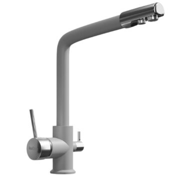 Real Stone K012 Gri Mutfak Evyesi + Abant Arıtmalı Mutfak Bataryası - Görsel 3