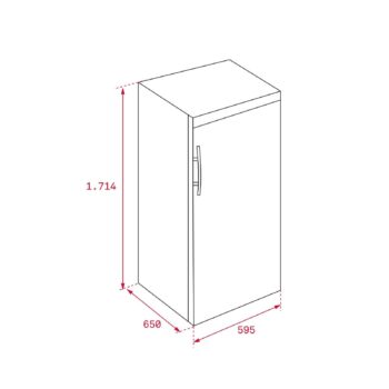 Teka RSF 43250 SS EU 7 Çekmeceli No Frost Derin Dondurucu - Görsel 2