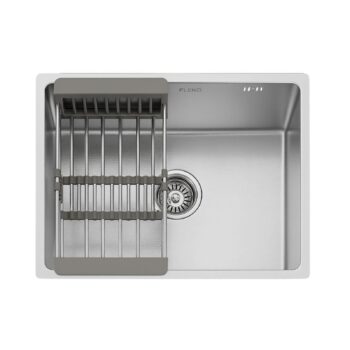 Fleko Lotus Inox 50.40 Petek Dokulu Paslanmaz Çelik Mutfak Eviyesi