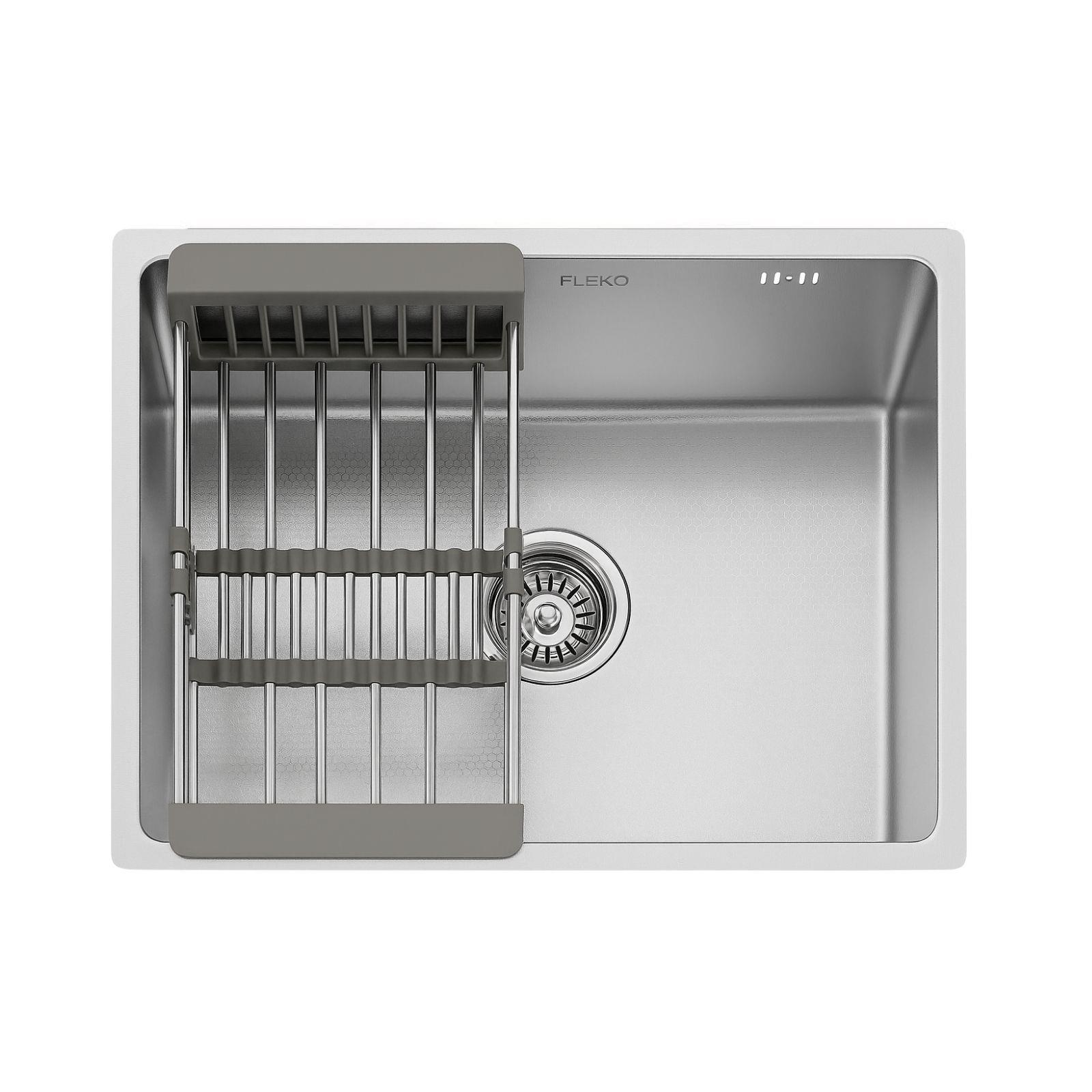 fleko-lotus-inox-50-40-petek-dokulu-paslanmaz-celik-mutfak-eviyesi-7713.jpg Fleko Lotus Inox 50.40 Petek Dokulu Paslanmaz Çelik Mutfak Eviyesi - Görsel 1