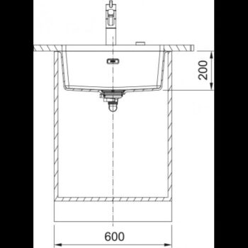 Franke Maris MRG 210 110-72 Sahara Granit Mutfak Eviyesi - Görsel 3