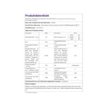 Hoover HI3E7L0S-17 5 Programlı E Sınıfı Tam Ankastre Bulaşık Makinesi - Görsel 5