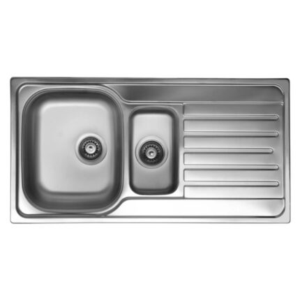 Livinox Dorian 15 1,5 Gözlü 100X50 Sağ Mikro Keten Paslanmaz Çelik Mutfak Eviyesi