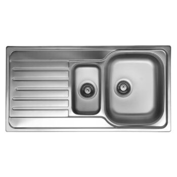 Livinox Dorian 15 1,5 Gözlü 100X50 Sol Mikro Keten Paslanmaz Çelik Mutfak Eviyesi